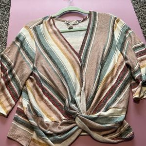 Gypsies & Moondust striped top.